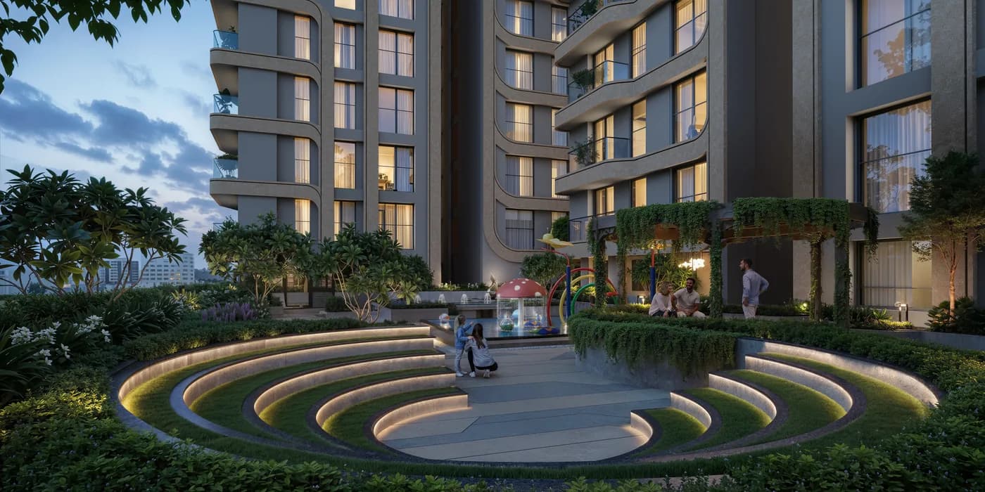 Landscaped Gardens at Pristine Amore