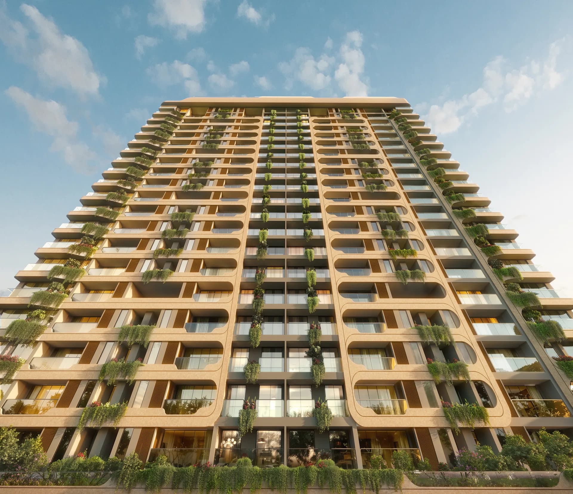 Pristine Amore exterior — daytime view